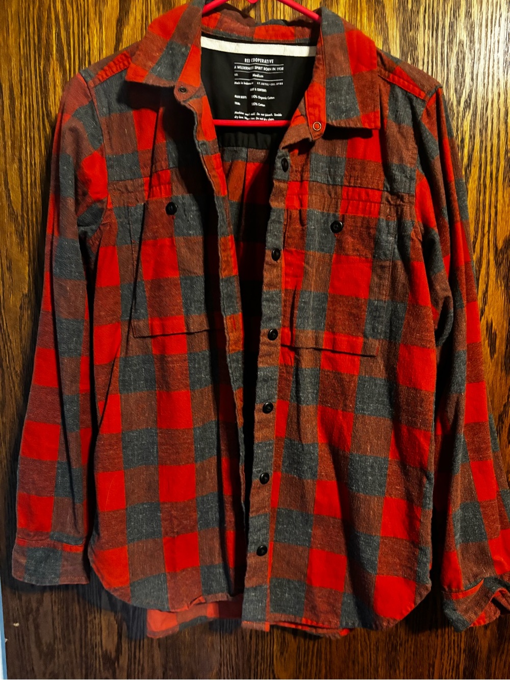 REI Wallace Flannel size medium